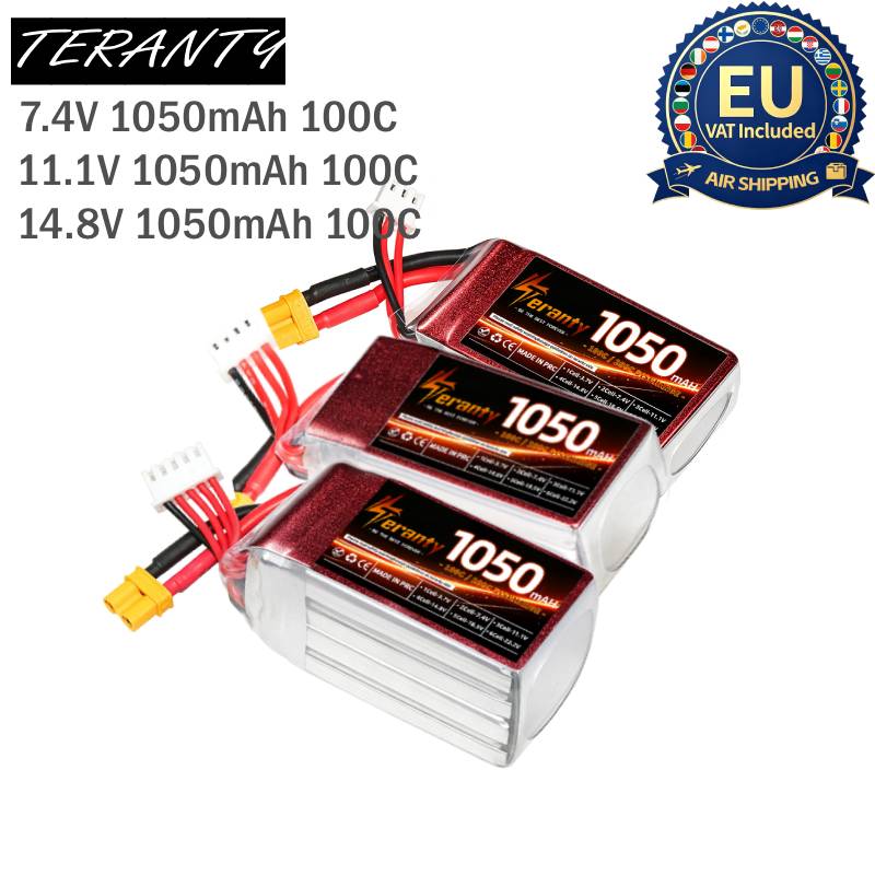 Drone Battery 3S - 2個入り 1050mAh 2S 3S 4S RC