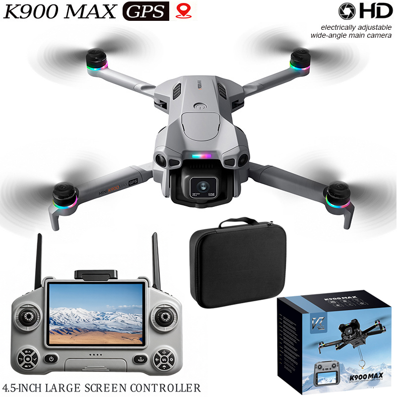 Jjrc Drone X12 - K900 Maxドローンキット 4.5インチスクリーンリモコン GPS自動帰還 RCドローン リアルタイムFPV