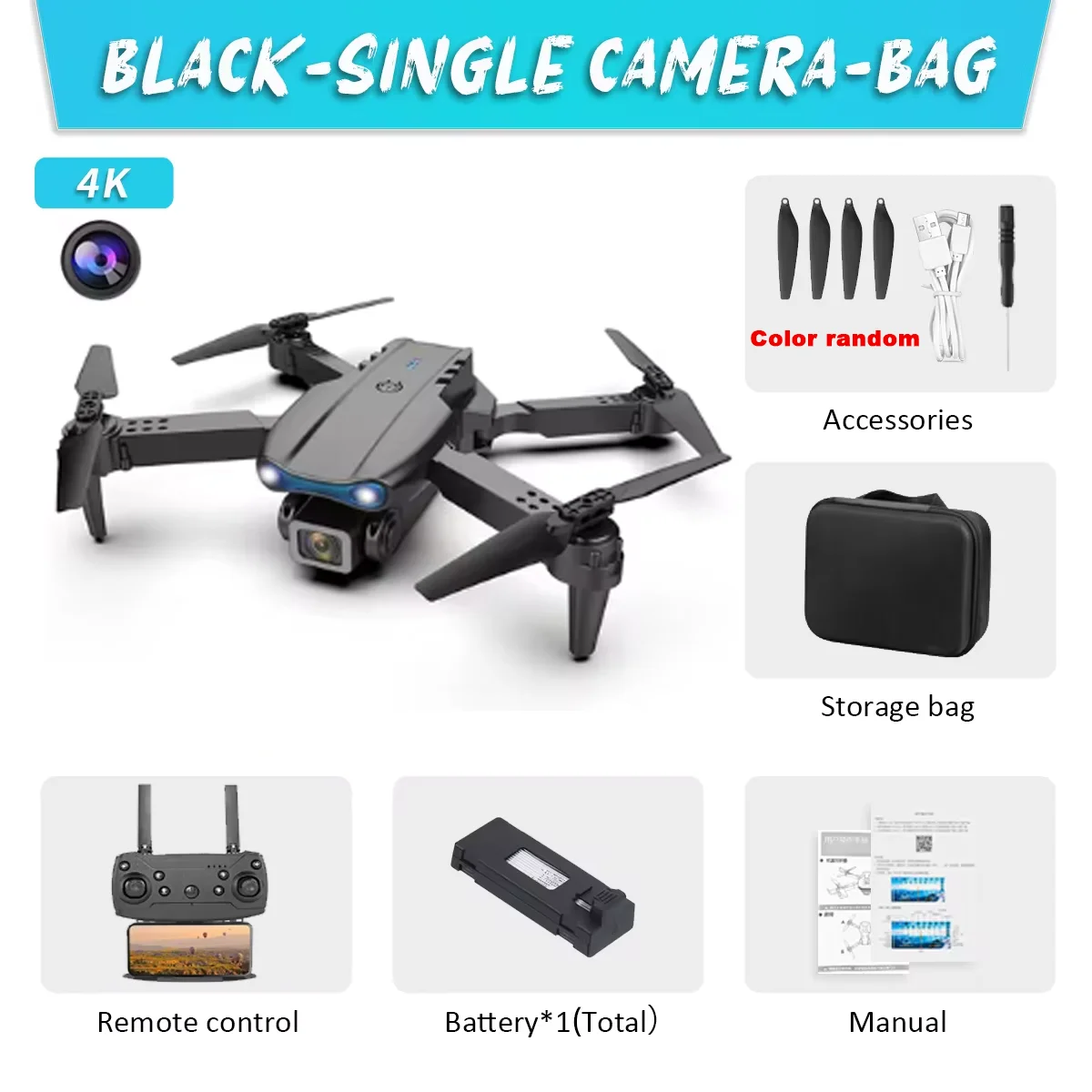 デュアルカメラ搭載 E99Pro HDドローン WiFi F - Eachine Drone E58 のレビューと価格