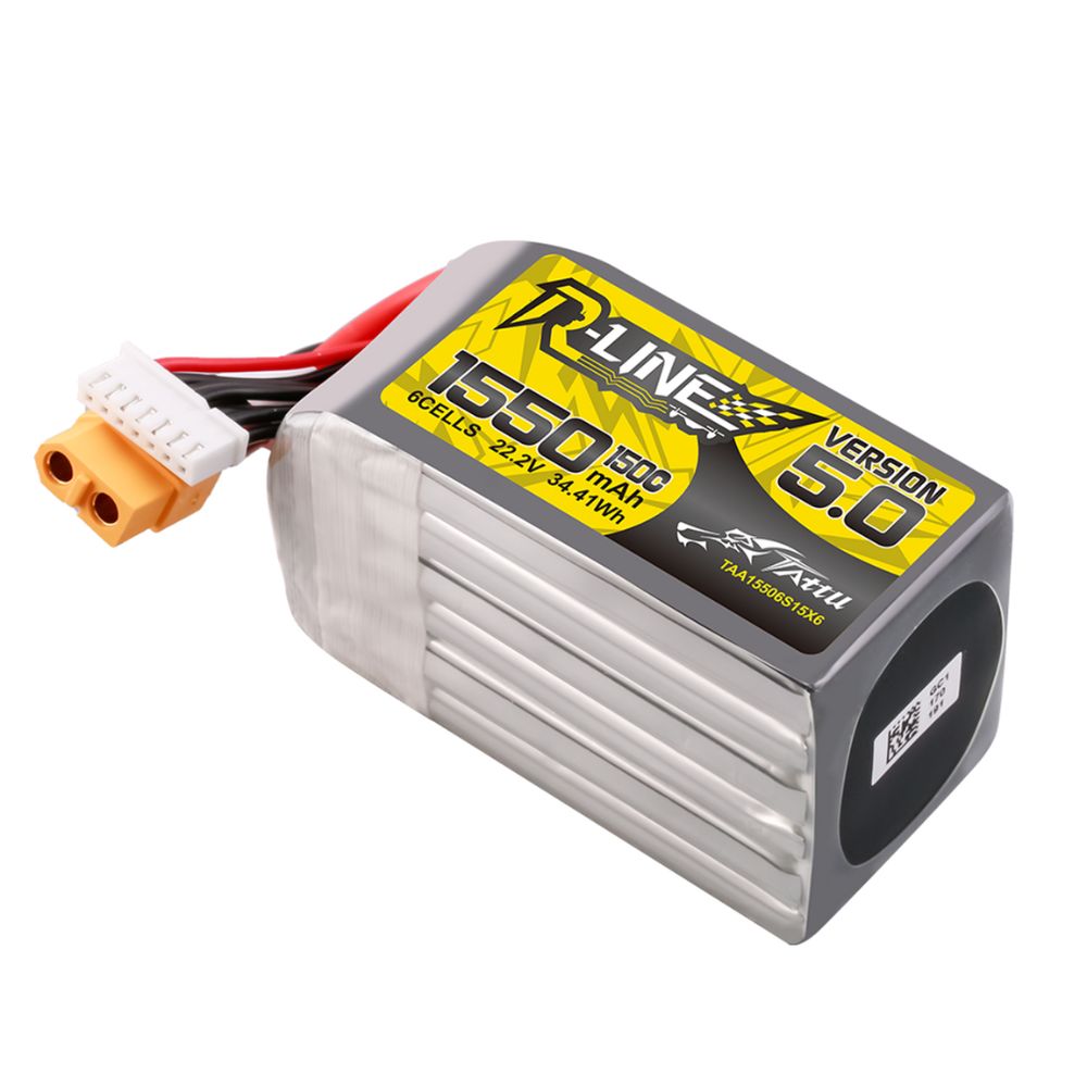 TATTU R-LINE 5.0 3S 4S 6S リポバッ - Drone Battery 3S のレビューと価格