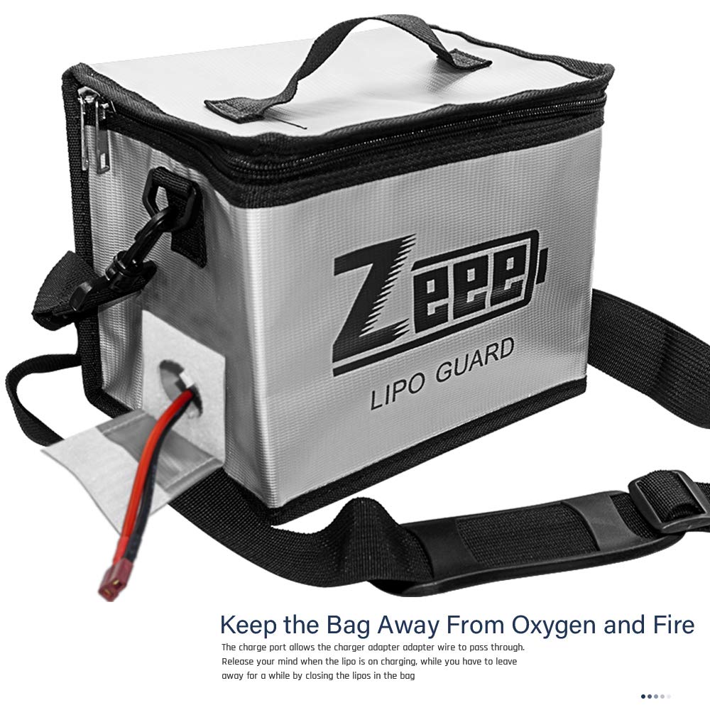Zeee リポバッテリー安全バッグ 215*145*165  - Drone Battery Bag のレビューと価格