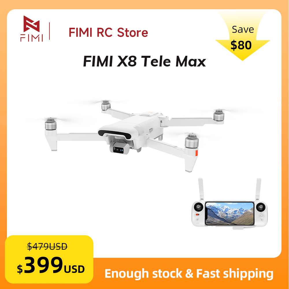 FIMI X8 Tele Max カメラ搭載新型ドローン 4 - Jjrc Drone X12 のレビューと価格