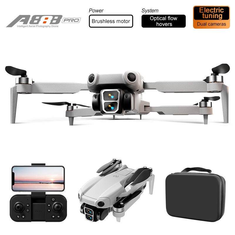 純正A888 Proドローン4KプロフェッショナルESCデュ - Eachine Drone E58 のレビューと価格