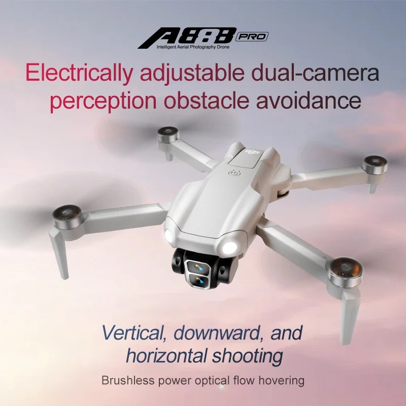 純正A888 Proドローン4KプロフェッショナルESCデュ - Eachine Drone E58 のレビューと価格