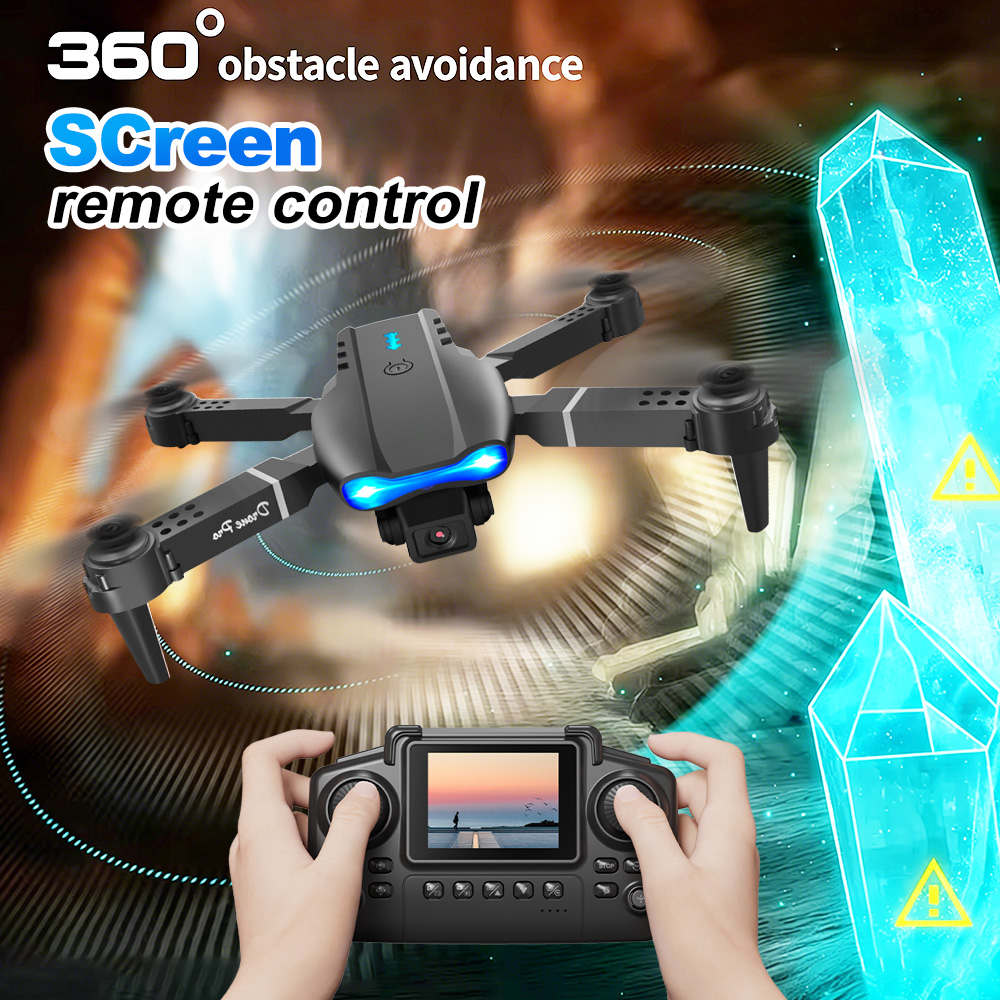 空中ドローン デュアルレンズスイッチ ジェスチャー撮影 ビュ - Drone Battery Case のレビューと価格