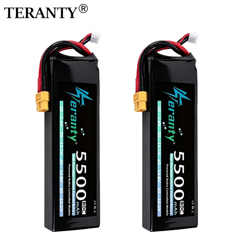 1/2個 TERANTY 3S リポバッテリー 5500mA - Drone Battery 3S のレビューと価格