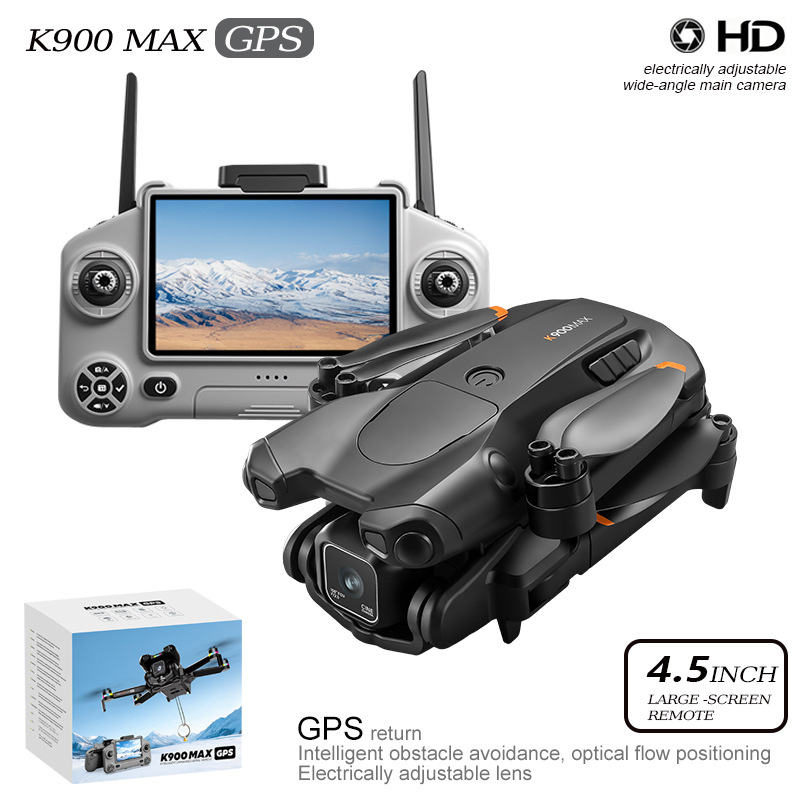 K900 Maxドローンキット 4.5インチスクリーンリモコ - Jjrc Drone X12 のレビューと価格